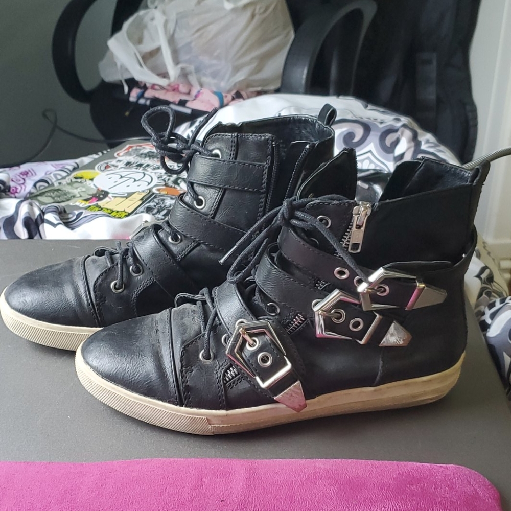 Nu goth futuristic sneakers